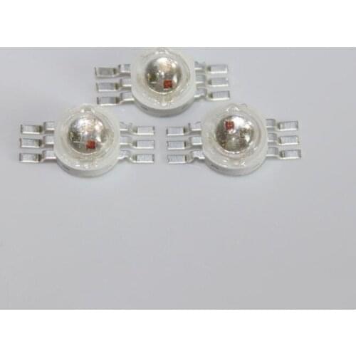 3W 7 colour full color RGB high-power LED Light Beads 6PIN