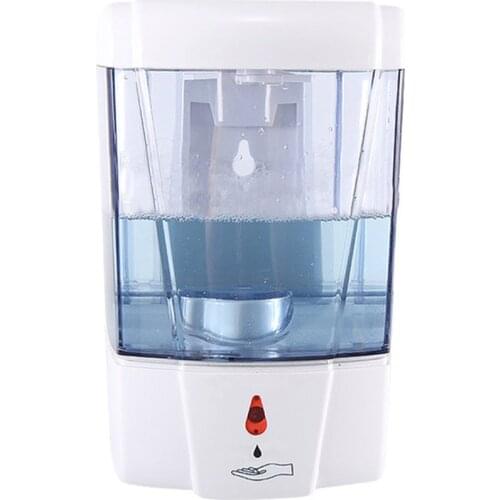 700ml Soap Dispenser R-5502 Automatic Sensor Electric Liquid Soap Dispenser Wall Mounted Bathroom Hand Wash Shower Gel Pump