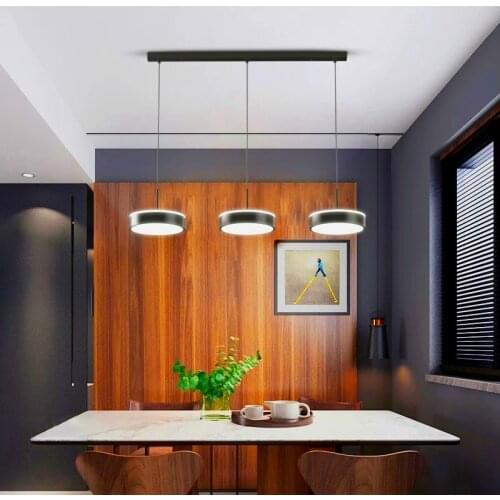 Modern Chandelier Bar Kitchen Accesories Ceiling Lamp Indoor Home Decor Living Dining Room Simpl Dimmer Hanging Light Fixture
