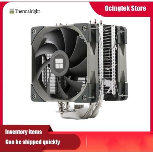 Thermalright AS120 AS120PLUS AS120RGB CPU air-cooled radiator dual platform For intel 115x 2011 2066 AMD AM4 CPU Cooling Fan