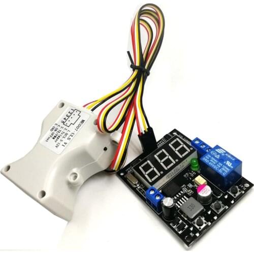 Ultrasonic Measuring Distance Relay Output with screen distance adjustable relay output Alam 0-800cm