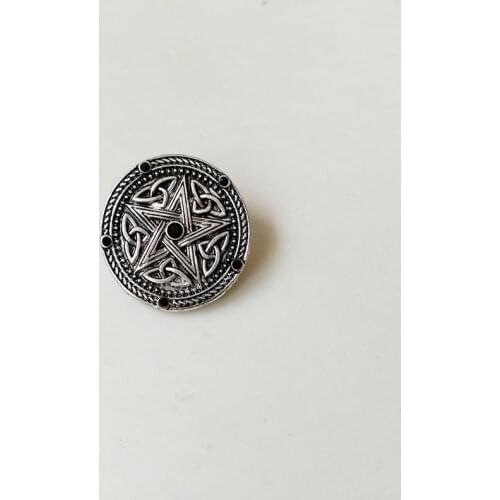 VAMGOTH Black Brooches For Clothes