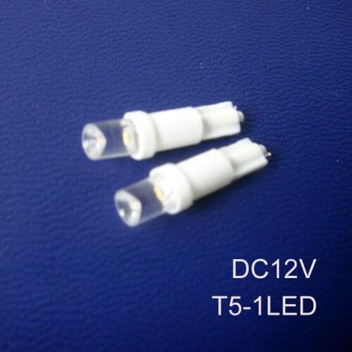 High quality 12V T5 car led,T5 lamp,T5 led,T5 light,W3W 12V,Auto T5 Led 12V,DC12V T5 Light,T5 Bulb,T5 12V,free shipping 20pc/lot
