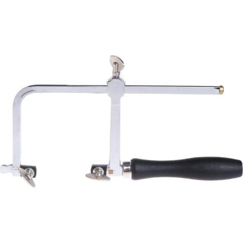 Jewelry Saw Frame Adjustable Jeweler Making DIY Tools Blade Handmade Crafts Arc Jewelry Tool