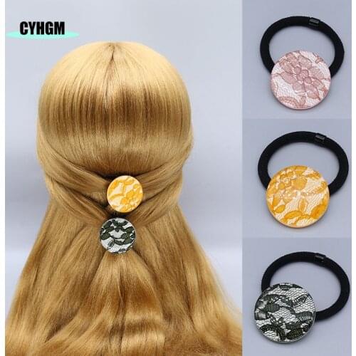 Femme elastic hair bands scrunchie pack women hair ties headwear velvet hair rubber band for girls hair accessoires E17