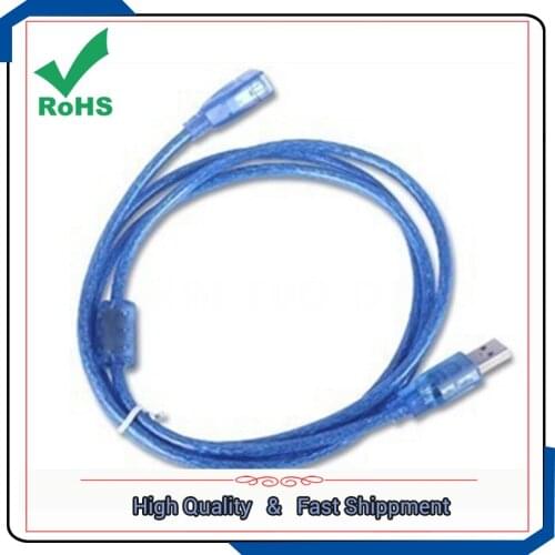1.5 m USB male and female copper data cable with shielded braid extension cord Electrical Wires