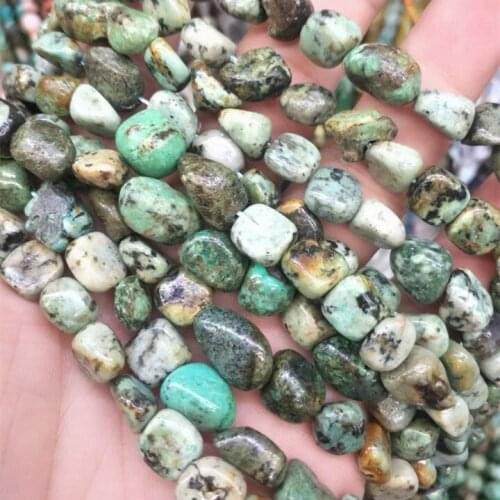 1 strings nature african turquoise beads stone beads strings loose beads 5-6mm 9-10mm women bracelets making accessories