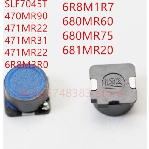100PCS/LOT SLF7045T SLF7045 SLF7045T- 470MR90 471MR22 471MR31 6R8M3R0 6R8M1R7 680MR60 680MR75 681MR20 inductance