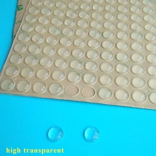 100PCS 8*2MM 3M BUMPER SELF ADHESIVE SILICONE RUBBER FEET PADS NON-SLIP RUBBER PAD, SHOCK ABSORBER, FURNITURE CORNER RUBBER