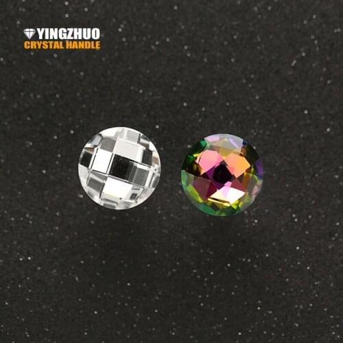 50pcs/pack Hot sale sofa buttons Hardware furniture accessories decoration design soft sofa pull buckle buckle Crystal