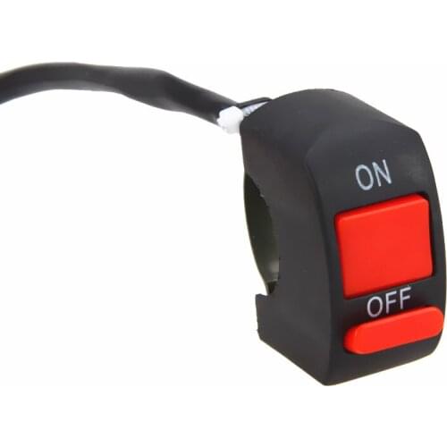 7/8" 22mm Handlebar Motorcycle ATV Scooter Offroad Kill Stop ON-OFF Button Switch For Harley Honda Kawasaki Suzuki Yamaha KTN