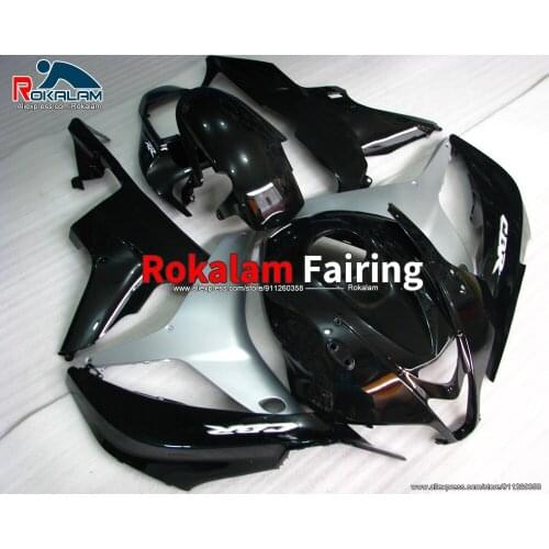 Covers For Honda CBR600RR 2007 CBR600 RR F5 08 07 CBR 600RR 2008 Motorcycle Black Silver Fairing Kit (Injection Molding)