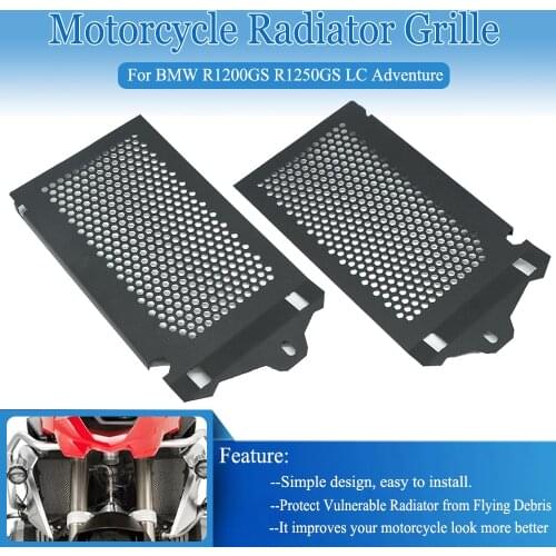 For BMW R1200GS R1250GS ADV LC R1200 R1250 R 1200 1250 GS 2013-2019 2020 Motorcycle Radiator Guard Protector Cover Grille Grill
