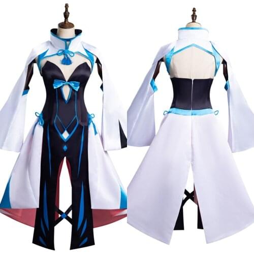 Fate Grand Order Morgan le Fay Cosplay Costume Outfits Halloween Carnival Suit