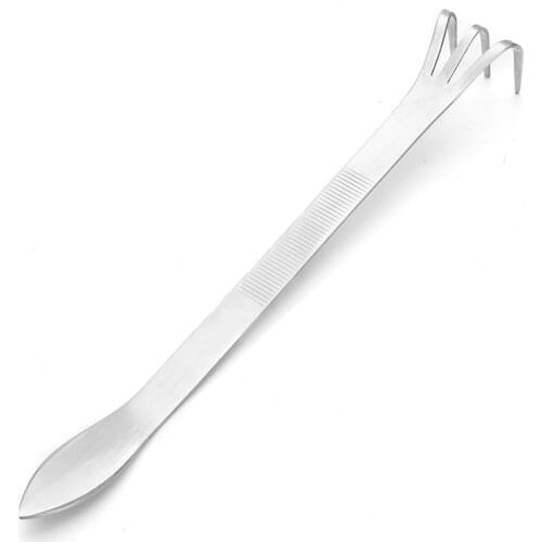 Cultivator Wear Resistant Succulent Gardening Tools Bonsai Spatula Firm Soil Stainless Steel Handheld Rustproof Home Root Rake