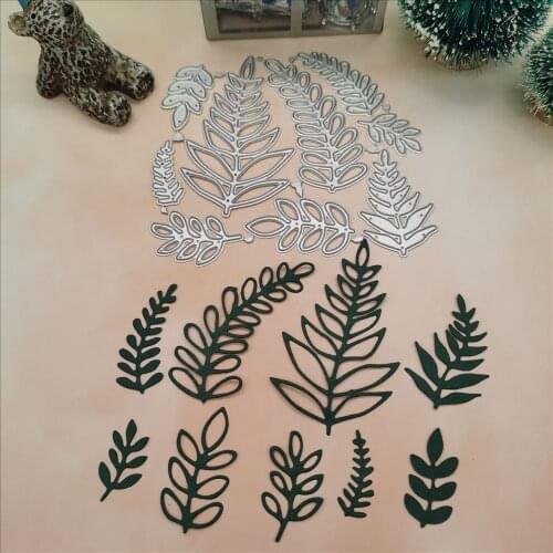 Metal Cutting die Die Cut Leaves card Scrapbooking Paper Craft Handmade Card Album Punch Art Cutter
