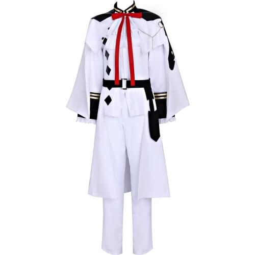 Can be mailed in the US Seraph of the end Ferid Bathory Cosplay Costume Set Outfit
