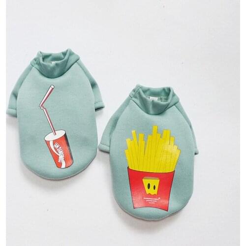 2018 Dog Clothes for Small Dogs Summer T-shirt for French Bulldog Clothing Chihuahua Coat Fashion Cute Pet Clothes for Cat XL