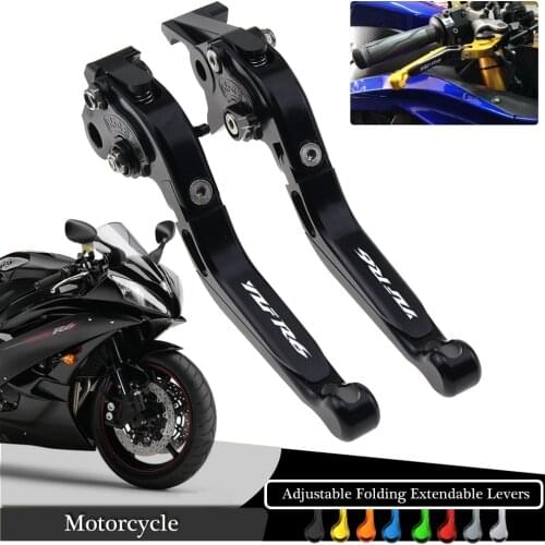 Adjustable Foldable Extendable Motorbike Brakes Clutch Levers for YAMAHA R6 YZF600 YZF-R6 2005-2016 YZF R6