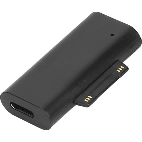 Type C Female PD Fast Charging Plug Converter for Microsoft Surface Pro 3 4 5 6 Connector for Surface Book USB C Female Adapte