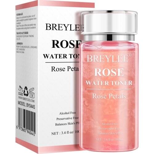Hyaluronic Rose Water Face Serum Moisturizing Shrink Pore Whitening Essence Cream Anti-Aging Moisturizing Serum Skin Care