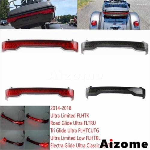 For Harley Touring Tour Pack LED Tail Light Brake Lamp Turn Signal Taillight For FLHTCU FLHTK FLHTKL FLTRU FLHTCUTG 2014-2018