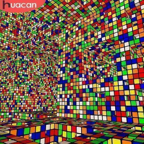 HUACAN 5D Diy Diamond Painting New Arrivals Mosaic Landscape Embroidery Cross Stitch Wall Decoration Diamond Art