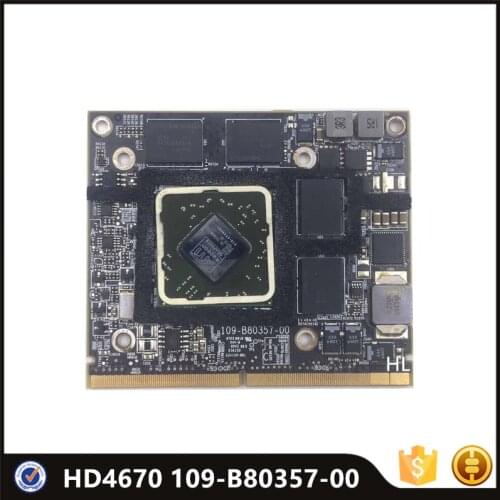 HD4670M HD 4670 4670m HD4670 for iMac 21.5 2010 2009 A1312 A1311 Graphics Video Card 256MB 109-B80357-00 661-5539 216-0732025