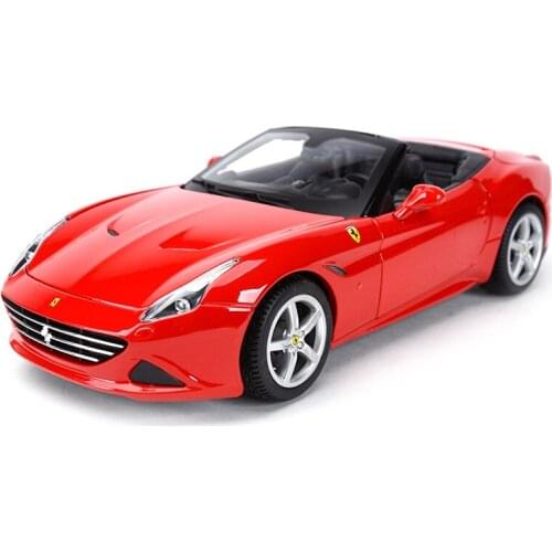 Bburago 1:18 California T Open Top Sports Car Static Simulation Die Cast Vehicles Collectible Model Car Toys