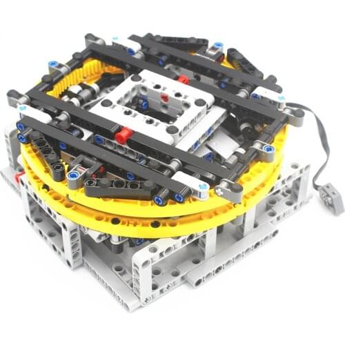 MOC Building Block Technical Parts Motorised Display Turntable compatible with lego For boys toy (Designer by MajklSpajkl) ETFOM
