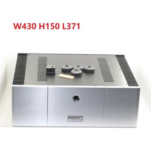 4315L All Aluminum Housing Power Amplifier Chassis DIY Enclosure Preamplifier Case