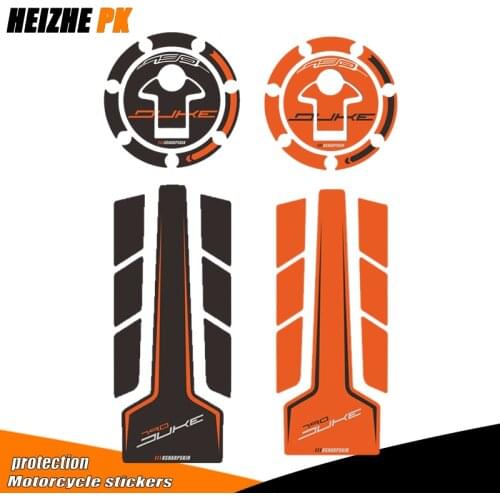 Motorcycle Racing car 3D Emblem Fule Tank Gas Cap Pad Tank Pad Protective Decal Sticker For KTM DUKE790 2017 2018