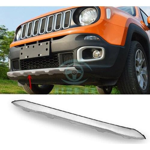 Stainless Steel Front Bumper Skid Plate Protector Board Bars For Jeep Renegade