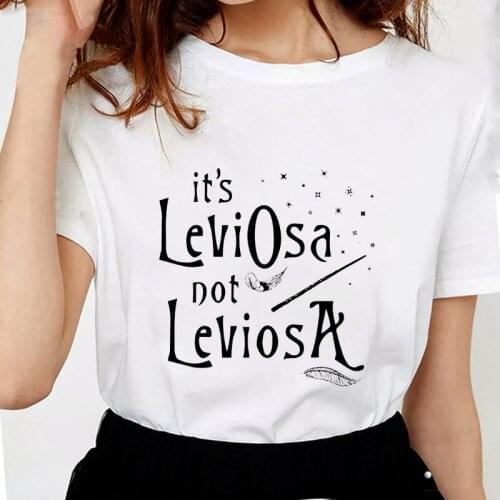 New Fashion Three Brothers Tale Deathly Hallows Female T-shirt Funny T-shirts for Women Casual White T shirt Tops