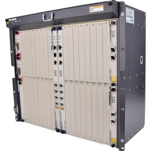 New Original HW MA5680T GPON OLT equipment Optical Line Terminal 10GE Uplink with 2*SCUN+2*2XCS+2*PRET Board DC power supply