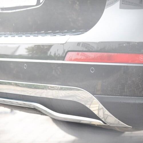 OE 1668852374 Musion Rear Bumper Lower Lip Chromium Molding Trim Strip For Mercedes Benz W166 GL Diesel Type Year 2014 2015