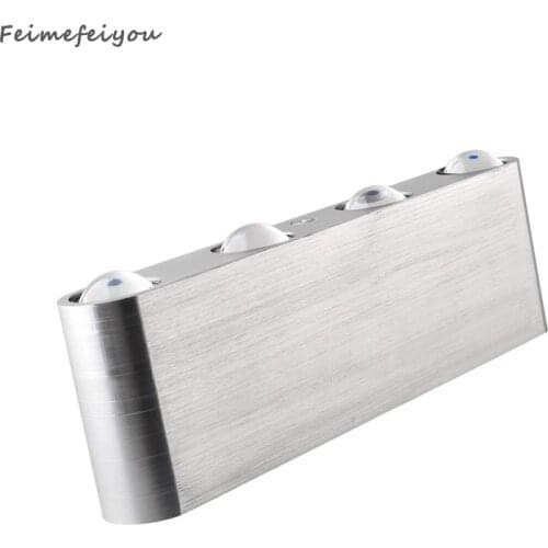 Feimefeiyou Modern 8W 6W led wall light AC85-265V high quality restroom bedroom reading wall lamp decoration light free shipping