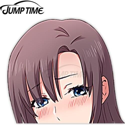 Jump Time Anime H-Campus Na Hong Hong 1 11.6 Bumper Window Helmet Vinyl Decal Peeker Car Stickers