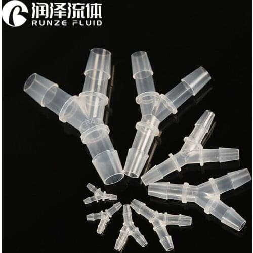 Easy Tubing Y Plastic Connector Leakage Free Fast Coupling for Silicone Rubber Tube High Quality Low Price