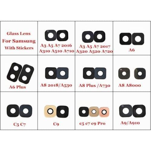 10x Rear Back Camera Glass Lens For Samsung Galaxy C5 C7 C9 Pro A910 A8000 A8 2018 Plus A6 Plus A310 A320 A3/A5/A7 2016 2017