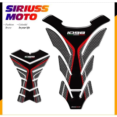 3D Motorcycle Tank Pad Protector Case for Ducati Streetfighter 1098 1098R 1098S Tankpad Decals