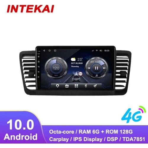 9"Android 10.0 Car Radio GPS Navigation autoradio multimedia player for Subaru Outback 3 Legacy 4 head unit stereo