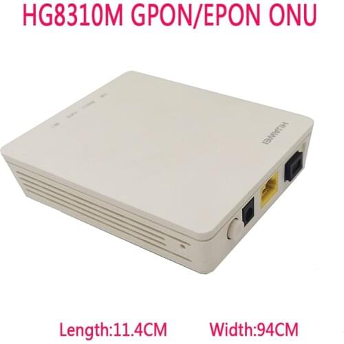 Onu Gpon Epon Ont FTTH Fiberhome Modem Second Hand hg8310m hg8010H 1GE XPON Hybrid Free Shipping 10PCS