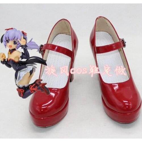 Anime Higurashi When They Cry Hou Furude Rika Cosplay Boots Shoes Halloween Carnival Cosplay Costume Accessories Custom Made