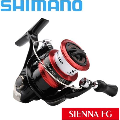 SHIMANO SIENNA FG 500 1000 2000 2500 2500HG C3000 4000 Spinning Fishing Reel AR-C Spool 3D Gear Saltwater Fishing Tackle