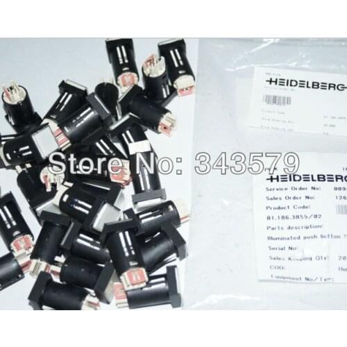 Illuminated push button,81.186.3855, original parts