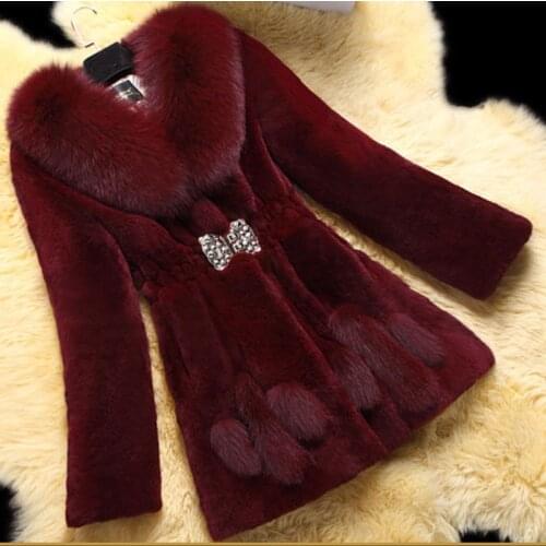 LDKVGSU Large Fur Coats