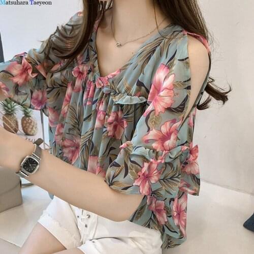 Блузки с принтом Matsuhara Taeyeon China At AliExpress