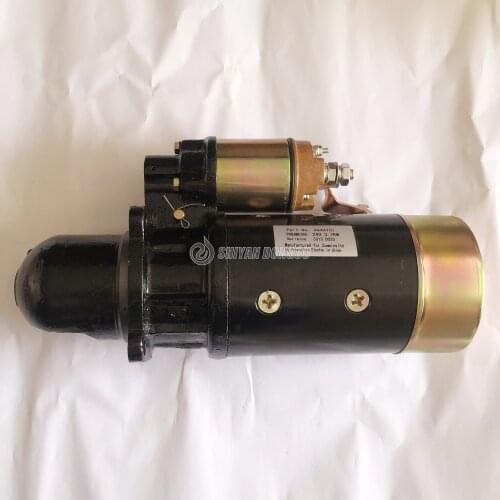 Genuine DCEC Dongfeng 4BT Diesel Engine Starter 24V 6.0KW 10 Teeth starter motor assy 3708Q01-010 4944701 5336432