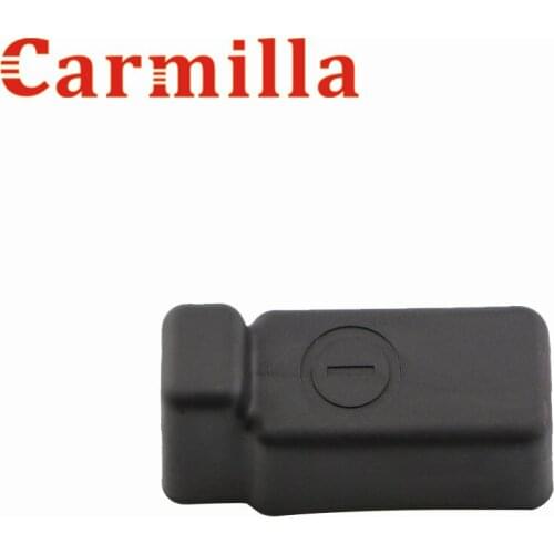 Carmilla Non-flammable Plastic Negative Power Batteries Cover Battery Protective Covers for Vw Polo Jetta for Skoda Fabia Rapid